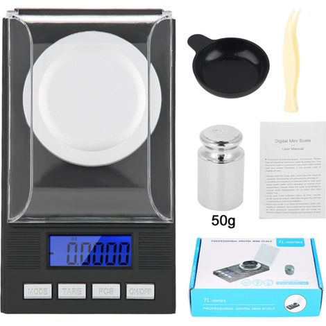Mini-taschenwaage, Hohe Präzision 0,001 G, Mit Digitaler Led-anzeige (100 G)