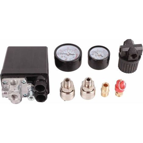 1/4"-druckschalter Für Luftkompressoren, 4-loch-steuerventil, 90–120 Psi, 220 V