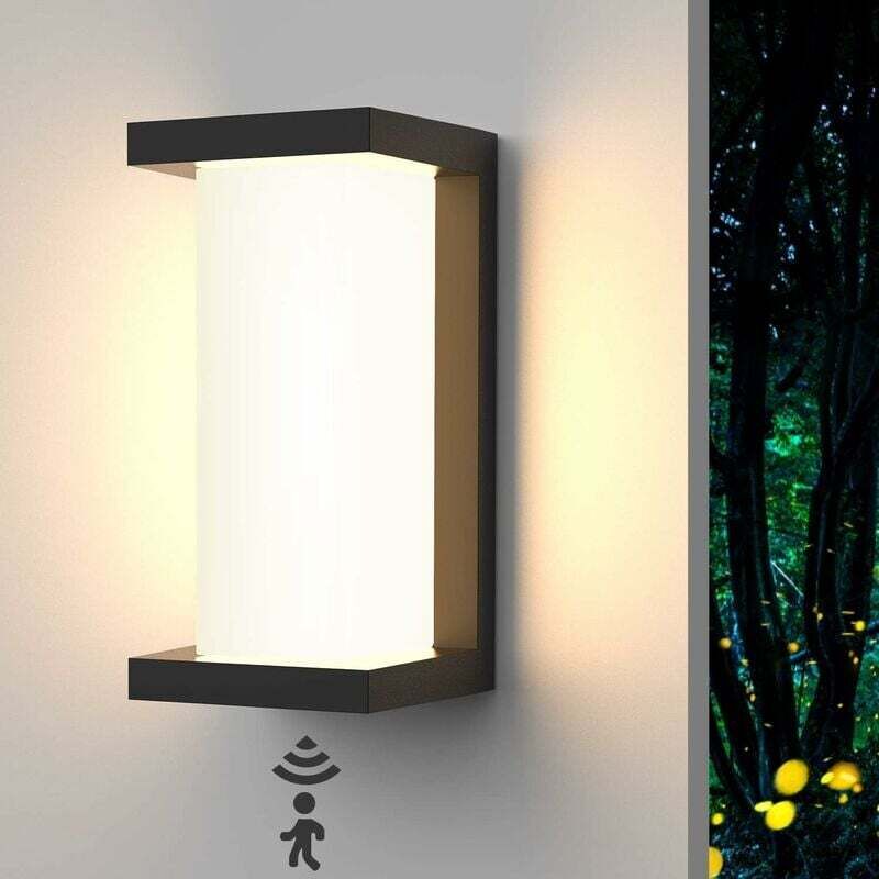 18-w-außenwandleuchte – Bewegungsmelder – Ip66 Wasserdicht – 3000 K Warmweißes Licht – Einfache Außenmontage