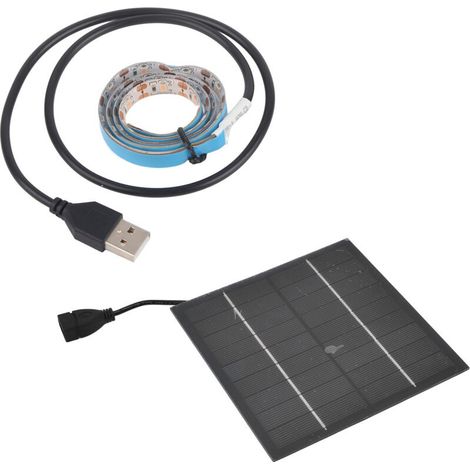 Solarbetriebener Led-pflanzenlampenstreifen Mit 5 W Umweltfreundlicher Led-leistung Für Hohe Lichtstärke Und Optimales Pflanzenwachstum. Länge: 0,5 Meter.
