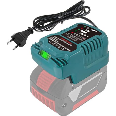 Bosch 18v Gba Schnellladegerät – Led-anzeige – Überlastungsschutz – 18v 2a Ausgang Für Bat607-, Bat614- Und Bat622-akkus