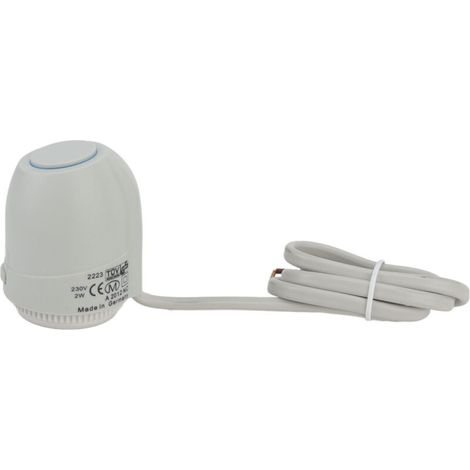 Elektrischer 2-w-thermoantrieb, Ip54-schutzart, Wasserdichtes Thermostatventil Für 230-v-fußbodenheizungen.