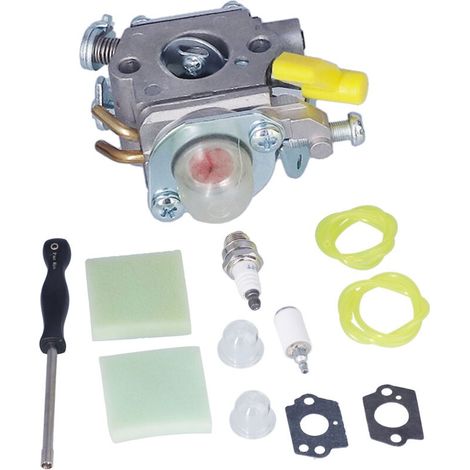 Vergaser, Zündkerze, Primerpumpe, Kraftstofffiltereinheit 308054013 Für Homelite Ut32601, Ut32601a, Ut32605, Ut22600, Ut22650 (26 Cm³)
