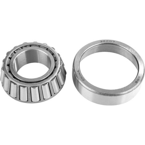 Wälzlager, Satz Lagerkegel, 72 Mm Außendurchmesser, 35 Mm Bohrung, Stahl 32207, Einreihig, 24,25 Mm Dicke, Für Walzwerk Und Bergbau, Durchmesser E