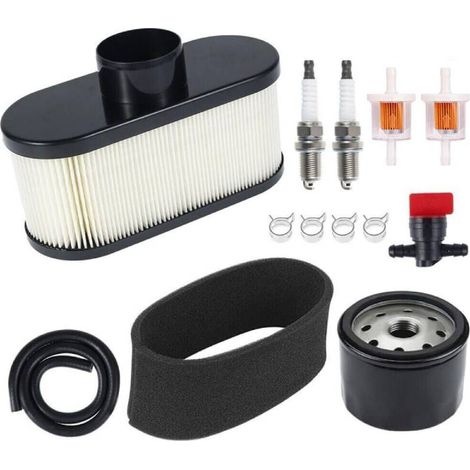 Luft- Und Ölfilterset Für Kawasaki-rasenmäher Fr651v, Fr691v Und Fr730v – Hochwertiges Filterpapier – Einfache Installation – Verlängert Die Motorlebensdauer