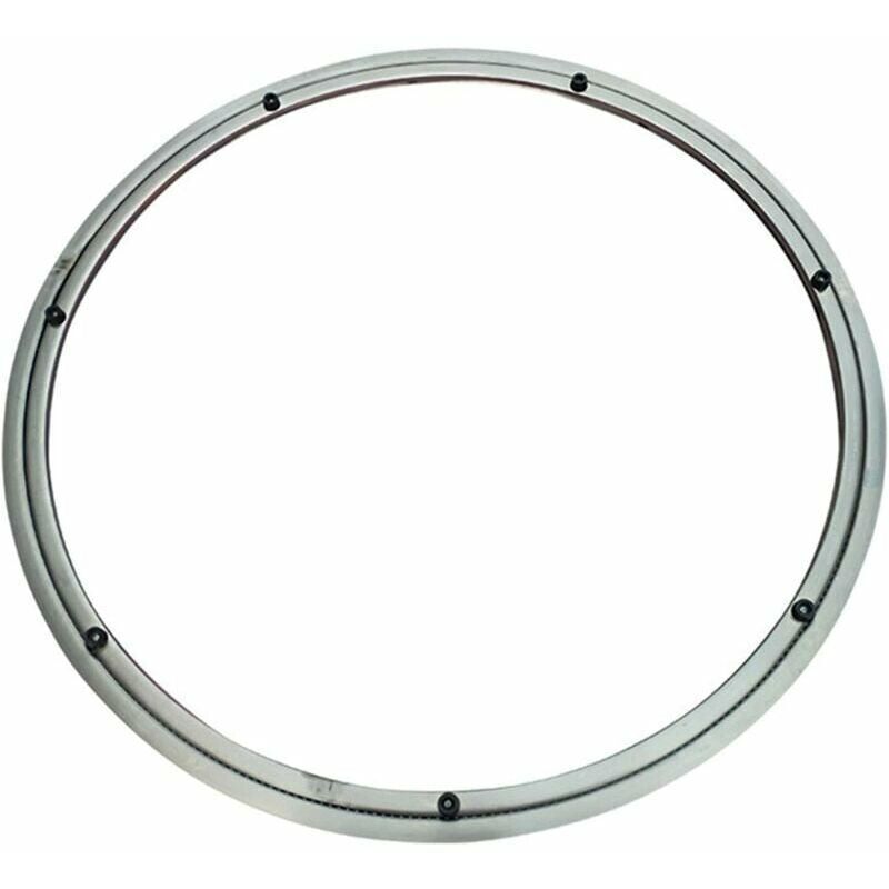 50 Cm Kugellager-drehfuß – 200 Kg Tragkraft – Edelstahl – Drehfuß Für Schwere Möbel Und Tische – Crezuo