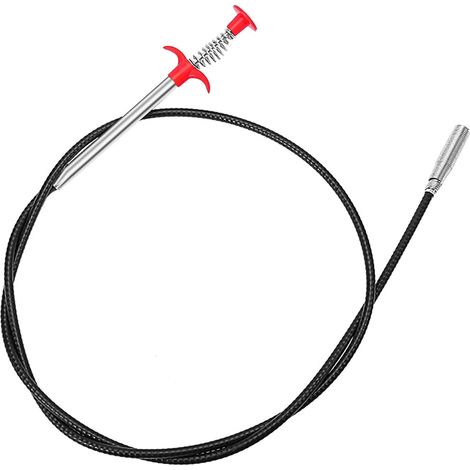 Reinigungswerkzeug Mit 4 Krallen, Flexibler Schlauch Zur Reinigung Von Ablagerungen, Waschbecken, Abflüssen Und Toiletten, 79 Zoll