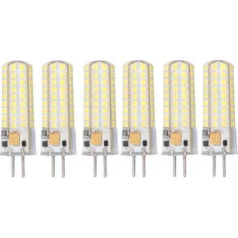 Stück Gy6.35 Led-lampe 7w Ac Dc12v 700lm 72 Leds 360 Grad Led-mauerwerkslampe Für Pendel- Und Deckenleuchten, Weißes Licht (6000k-6500k)