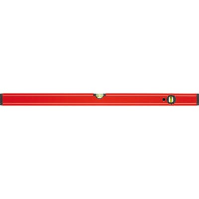 Wasserwaage lm 40 cm rot pulverbeschichtet - Format