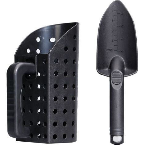 Metallsuch-sandschaufel-set, Tragbar, Ergonomisch Und Robust, Aus Abs-kunststoff Und Schatzkelle