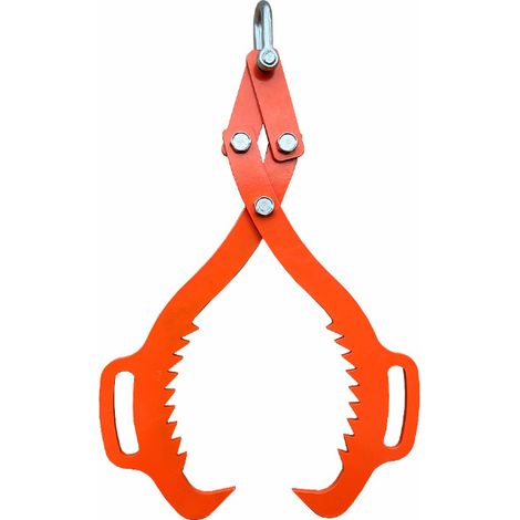 Holzhebeklemme – 53 Cm Antirutschhaken – Maximale Traglast 300 Kg – Professionelle Hartholz-fällvorrichtung