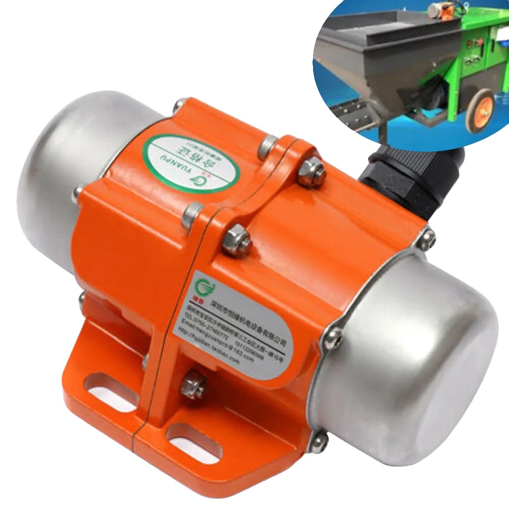 Vibrationsmotor, 30 W, Nenndrehzahl 3000 U/min, Nennspannung 220 V, Gewicht Ca. 1600 G, Verstellbarer Exzenterblock