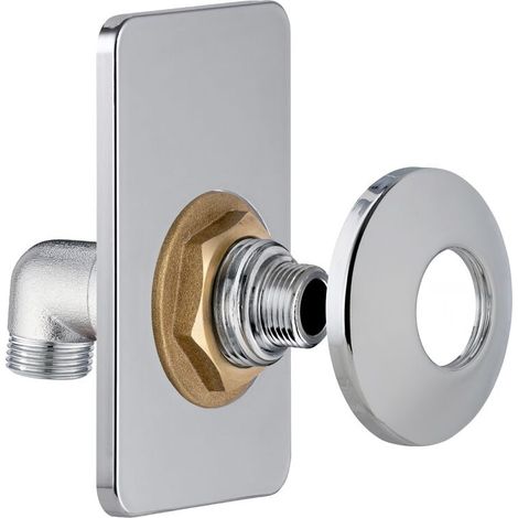 Universal-toilettenanschluss, Männlich 1/2" - Männlich 3/8