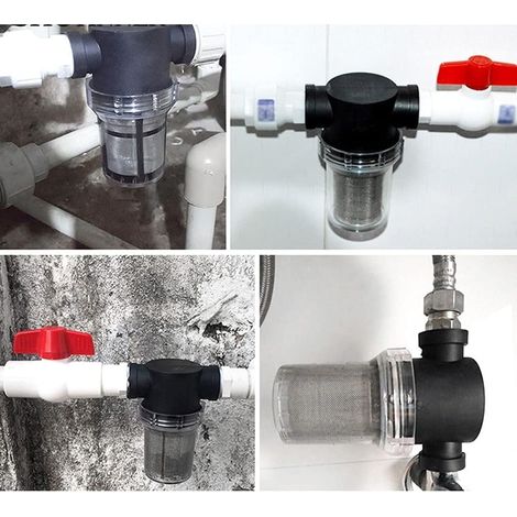 1-teiliger Rohrfilter, 40 Oder 80 Mesh, Edelstahl 304, Für Garten Und Bewässerung