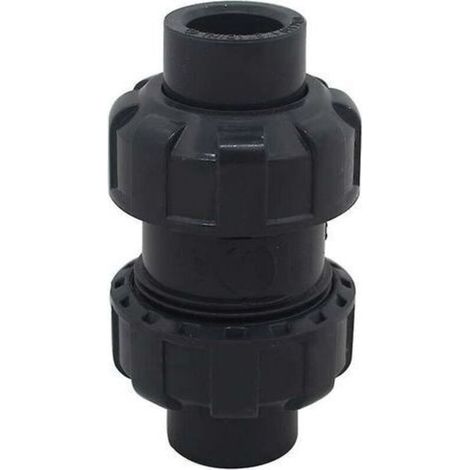 Kugelrückschlagventil 20 25 32 40 50 63 Mm Schwimmbad-rückschlagventil Pvc-rückflussverhindererventil (innendurchmesser 50 Mm)