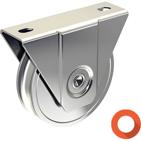 Äußerer Stützbügel Für Schiebetor – Rolle Mit 80 Mm Durchmesser Und 16 Mm Runder Nut – 200 Kg