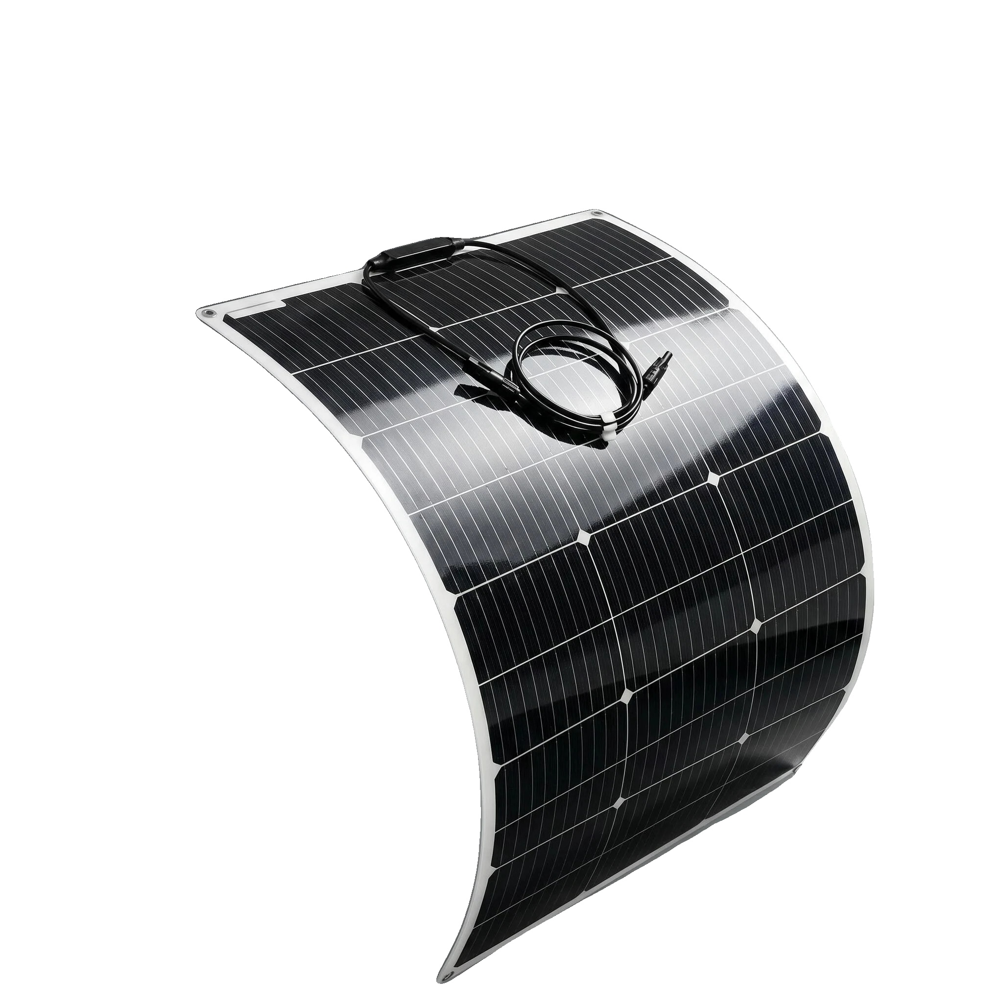 Solarmodul, Flexibles Design, Hohe Effizienz, 1 Stück 100 W