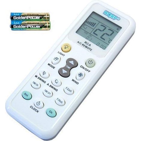 Fernbedienung Für Klimaanlage, Lcd-bildschirm, Uhrfunktion, Wandmontage