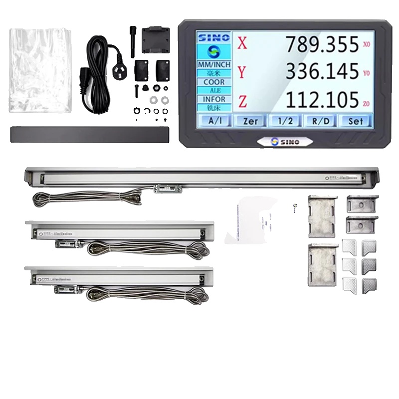 Digitales Anzeigesystem, Vollständiger Touchscreen, 3-achsen-kompatibilität, Dro-3 Stück Ka300