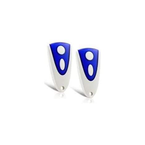 Set Mit 2 Fernbedienungen Für Novotron 502 Max43-2 Und Novotron 512 Mix43-2 Garagentoröffner, 433,92 Mhz - Ersatzfernbedienung Für Garagentoröffner