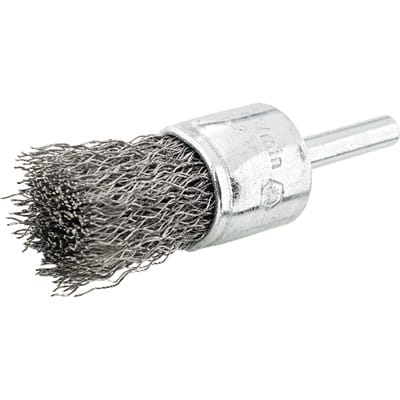 Pinselbürste Stahl gewellt 6mm 30x25x0,3mm Format
