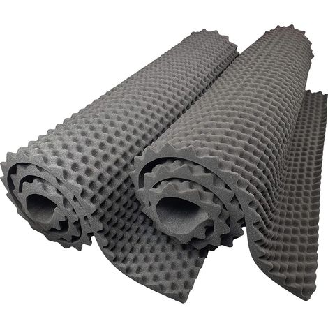 Akustikschaumstoffplatten, 200 X 100 X 3 Cm, Wabenstruktur, Für Musikstudios Und Spielzimmer