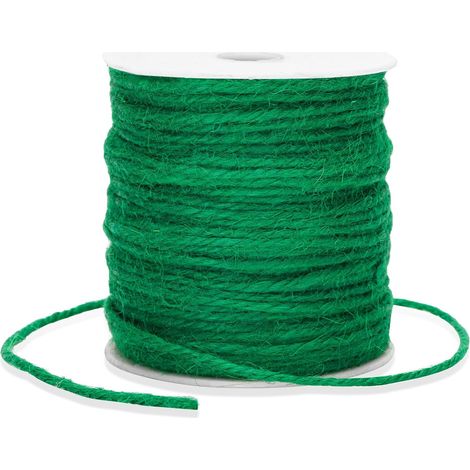 Rolle 3 Mm Juteschnur, Naturgedrehtes Seil, Für Gartenarbeit, Bastelarbeiten Und Verpackungen