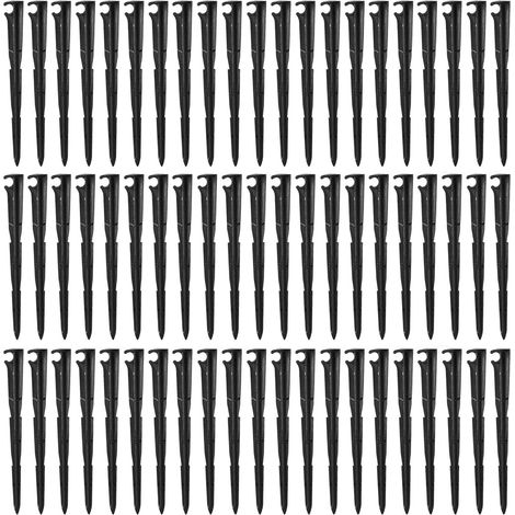 Packung Mit 50 Erdspießen Für Bewässerungsrohre Und Tropfbewässerungssysteme, 4/7 Mm Durchmesser, Für Den Gartengebrauch