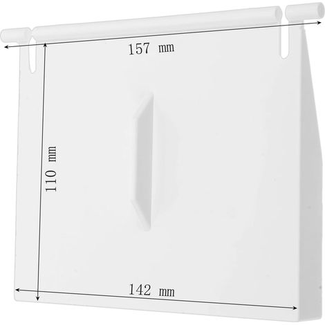 Skimmerklappe, Standardklappe, Strapazierfähiger Kunststoff, Effiziente Filtration, Für Aufstellpools