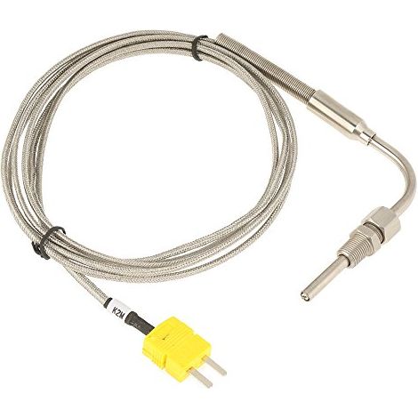 Thermoelement-sonde Typ K, Freiliegende Spitze, 5-mm-anschluss, 1/8-npt-gewinde, Für Temperaturregler
