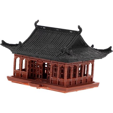 Chinesische Pagodenstatue, Bonsai-ornament, Zen-dekoration, Für Aquarium, Büro, Wohnzimmer