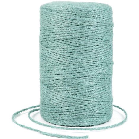 Rolle 2 Mm Juteschnur, 200 M Naturseil, Starkes Garn Für Gartenarbeit, Kreative Bastelprojekte Und Geschenkdekoration