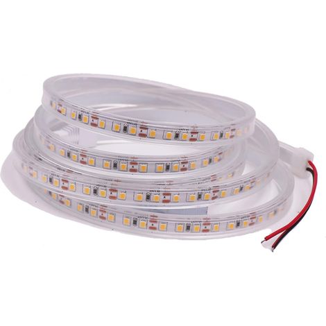 Flexibler Led-streifen, 5 M, 120 Leds/m, Ip67 Wasserdicht, Kaltweiß 6000 K, Für Die Innen- Und Außendekoration