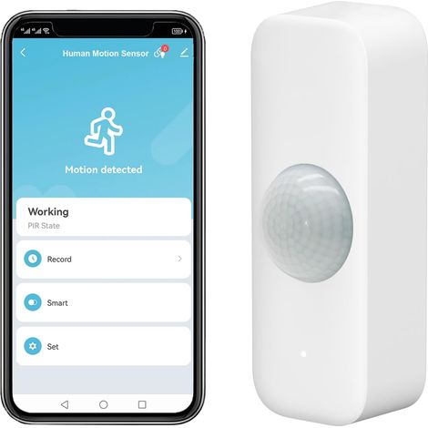 Stück Wlan-bewegungsmelder, Intelligente Infrarot-technologie, 6 M Erfassungsbereich, App-benachrichtigung, Alexa-kompatibel