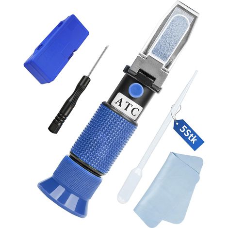 4-in-1 Refraktometer, Atc, Frostschutzmittel G11 G12 G13, Adblue, Batteriesäure, Scheibenwaschflüssigkeit, Fahrzeug