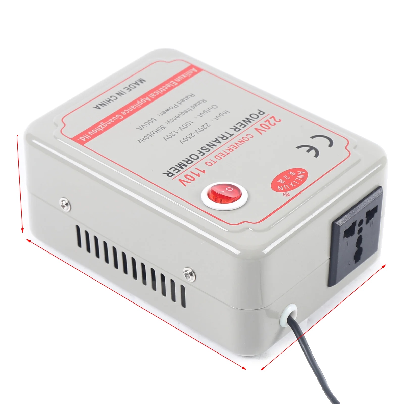 Netztransformator, Spannungswandler, 110 V Auf 220 V Wechselstrom, 220 V Auf 110 V Adapter