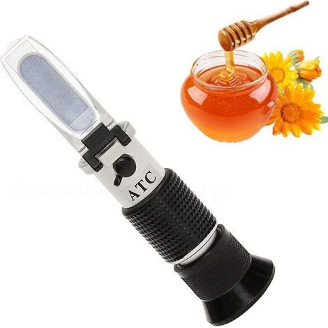 3-in-1 Refraktometer, Atc, Honig, Brix, Luftfeuchtigkeit, Imkerei