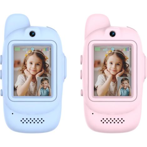 Set Mit 2 Walkie-talkies, Bildschirm, Kamera, Stimmverzerrung, Outdoor-spiel