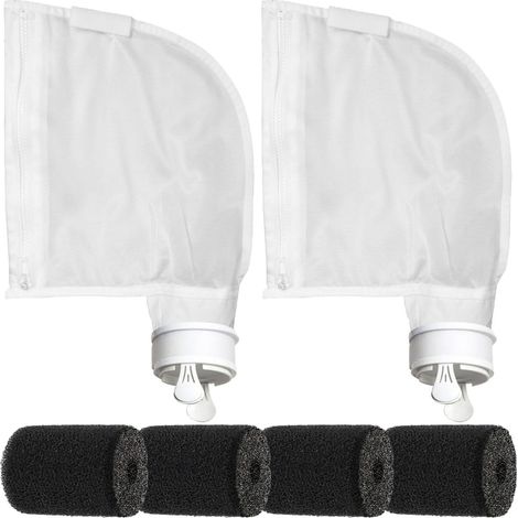 6-teiliges Reinigungsbeutel-set, Nylonfilter, Polyurethanschaum, Für Polaris 280 480