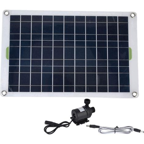 Solar-wasserpumpen-set, 50-w-panel, 800 L/h Fördermenge, Für Springbrunnen, Teiche, Aquarien