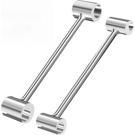 2-teiliger Einstellschlüsselsatz, Kohlenstoffstahl, 14–25 Mm, Für Die Reparatur Von Türscharnieren