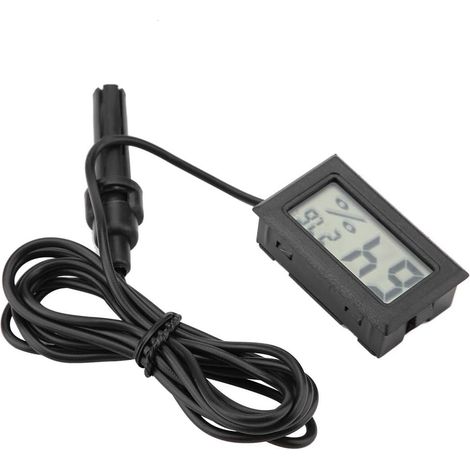 Thermometer-hygrometer, Externe Sonde, Lcd-bildschirm, Temperatur- Und Feuchtigkeitsmessung, Inkubator, Terrarium, Aquarium