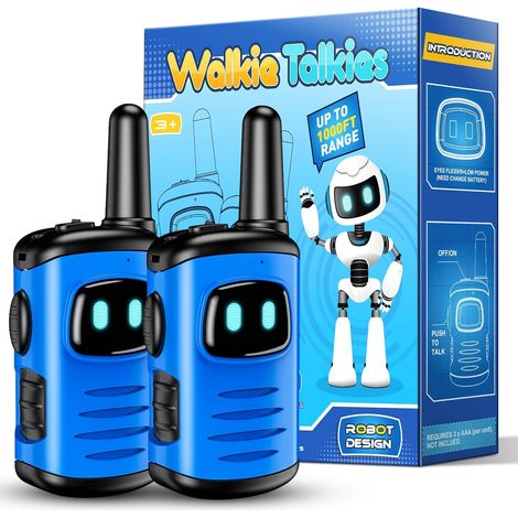 Walkie-talkies, Leichtgewicht 81 G, 300 M Reichweite, Ein-knopf-bedienung, Outdoor-spiel Für Kinder