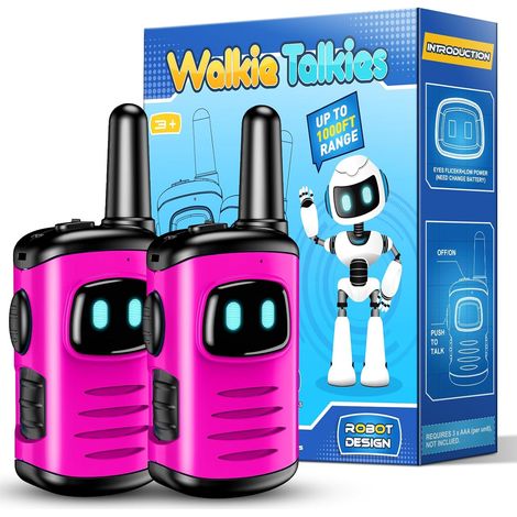Walkie-talkies, Leichtgewicht 81 G, Ein-knopf-bedienung, Klare Klangqualität, 300 M Reichweite, Outdoor-spiel Für Kinder Von 3–10 Jahren