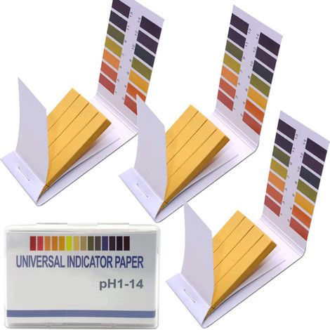Ph-teststreifen, 240 Streifen, Vollständiger Bereich 1-14, Universelles Lackmuspapier, Für Seifenherstellung, Wasser, Wein, Speichel, Urin, Erde, Packung Mit 6 Streifen Und 3 Tropfpipetten.