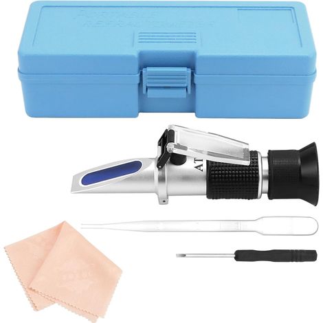Manuelles Refraktometer, Aluminiumlegierung, Misst Brix 58-90%, Wasser 12-27%, Für Honig Und Sirup
