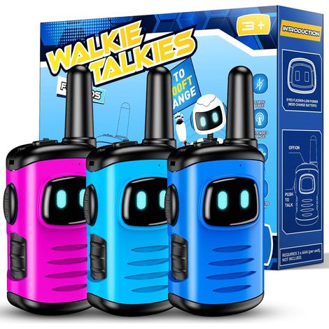 Walkie-talkies, Einfacher Schalter, Sprechtaste, 300 M Reichweite, Outdoor-spielzeug