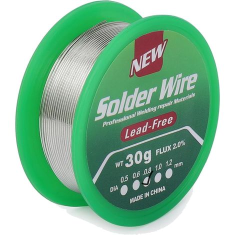 Spule Bleifreies Lötdraht (0,8 Mm), Sn99,3% Flussmittelkern, Für Elektronikreparaturen