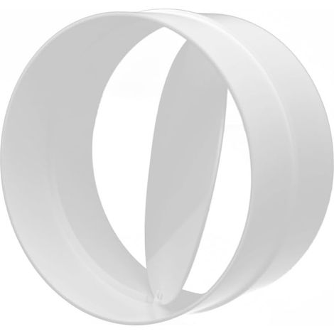 X 150 Mm Rückschlagventil, Pvc-anschluss, Unidirektionaler Durchfluss, Automatisches Rückschlagventil, Hauslüftung