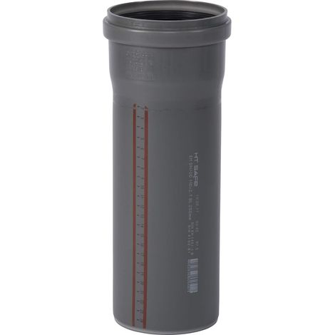 T-stück Mit Muffenanschluss, Dn 110 Mm, 250 Mm, Grau, Din En 1451-1-norm, Für Den Bau